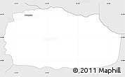 Silver Style Simple Map of Dobrusevo