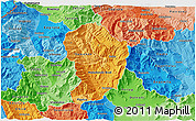 Political Shades 3D Map of Brod