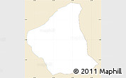 Classic Style Simple Map of Centar Zupa, single color outside