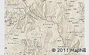 Shaded Relief Map of Delcevo