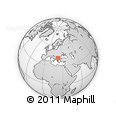 Outline Map of Delcevo
