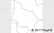 Blank Simple Map of Cegrane, no labels