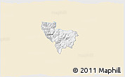 Classic Style 3D Map of Rostusa, single color outside