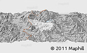 Gray Panoramic Map of Rostusa