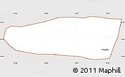 Classic Style Simple Map of Vrapcista, cropped outside