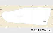 Classic Style Simple Map of Vrapcista, single color outside