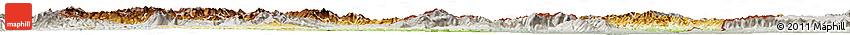 Physical Horizon Map of Macedonia, lighten, semi-desaturated