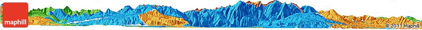 Political Horizon Map of Kavadarci