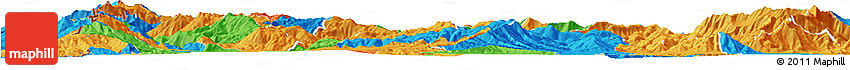 Political Horizon Map of Kicevo