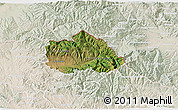 Satellite 3D Map of Kriva Palenka, lighten