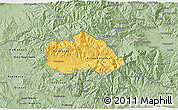 Savanna Style 3D Map of Kriva Palenka