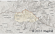 Shaded Relief 3D Map of Kriva Palenka, semi-desaturated