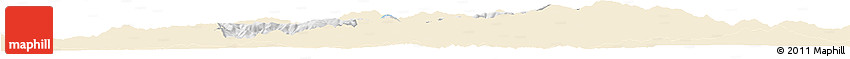 Classic Style Horizon Map of Kriva Palenka, single color outside
