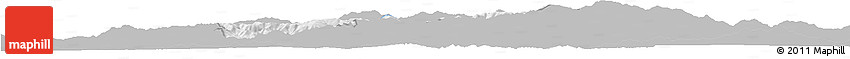 Gray Horizon Map of Kriva Palenka, single color outside