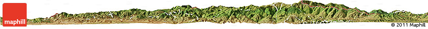 Satellite Horizon Map of Kriva Palenka