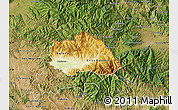 Physical Map of Kriva Palenka, satellite outside