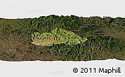 Satellite Panoramic Map of Kriva Palenka, darken
