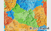 Political Shades Map of Prilep