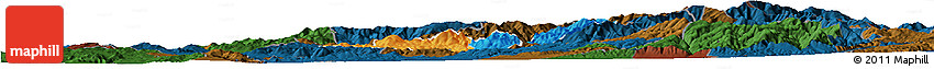 Political Horizon Map of Probistip, darken