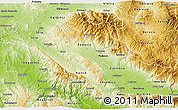 Physical 3D Map of Radovis
