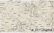 Shaded Relief 3D Map of Radovis