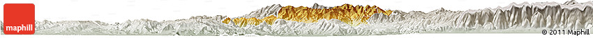 Physical Horizon Map of Radovis, lighten, semi-desaturated Physical Horizon Map of Radovis, lighten, semi-desaturated