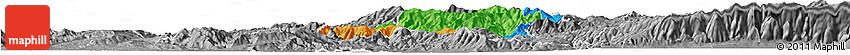 Political Horizon Map of Radovis, desaturated Political Horizon Map of Radovis, desaturated