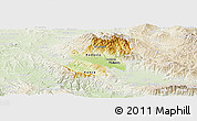 Physical Panoramic Map of Radovis, lighten