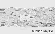 Silver Style Panoramic Map of Radovis