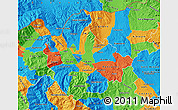 Political Map of Skopje