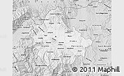 Silver Style Map of Skopje