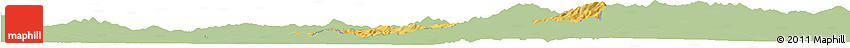 Savanna Style Horizon Map of Stip, single color outside