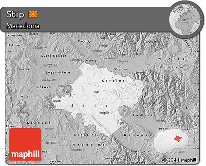 Gray Map of Stip
