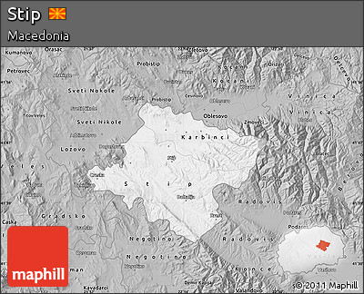 Gray Map of Stip