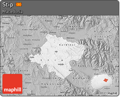 Gray Map of Stip