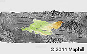 Physical Panoramic Map of Stip, darken, desaturated