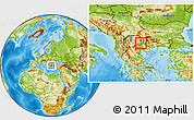 Physical Location Map of Kuklis