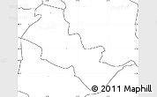 Blank Simple Map of Brvenica, no labels