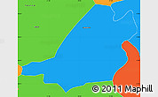 Political Simple Map of Jegunovce