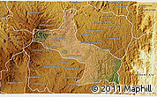 Satellite 3D Map of Ambatolampy, physical outside