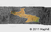 Satellite Panoramic Map of Ambatolampy, darken, desaturated