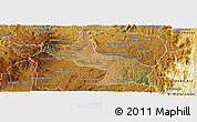 Satellite Panoramic Map of Ambatolampy, physical outside