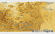 Physical Panoramic Map of Anjozorobe