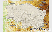 Shaded Relief 3D Map of Betafo, physical outside