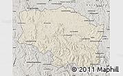 Shaded Relief Map of Betafo, semi-desaturated