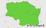 Political Simple Map of Betafo, cropped outside