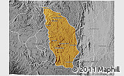 Physical 3D Map of Manjakandriana, desaturated