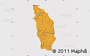 Political Map of Manjakandriana, cropped outside