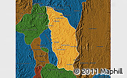 Political Map of Manjakandriana, darken