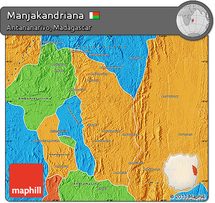 Political Map of Manjakandriana